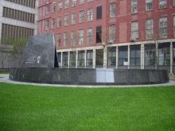 Photo of African Burial Groudn monument