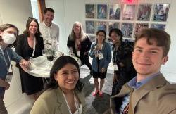 Montclair students present at AERA conference