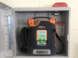 Photo of AED device