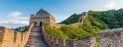 Photo of panoramic view of the Great Wall of China