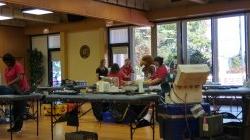 Rocky at a Blood Drive